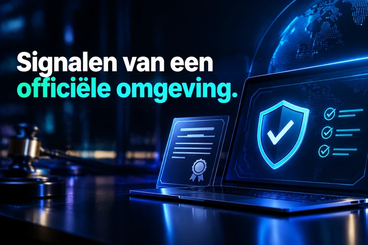 Signalen van een officiële omgeving