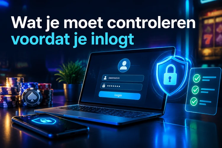 Wat je moet controleren voordat je inlogt