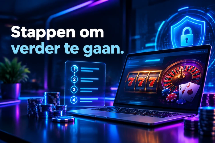 Stappen om verder te gaan