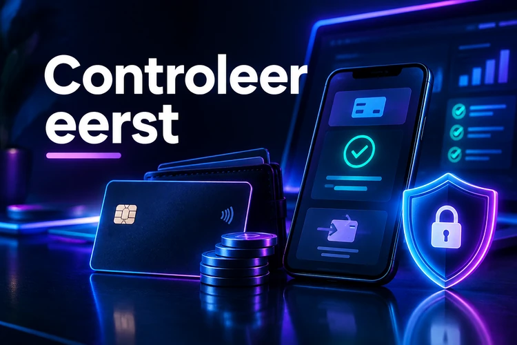 Controleer eerst
